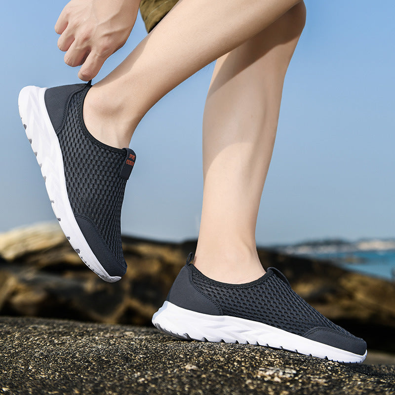 Breathable Elizabeth Ainsley Mesh Running Sneakers