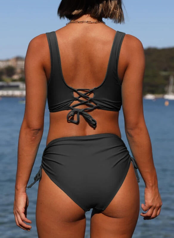 Chic Strappy Bikini by Elizabeth Ainsley