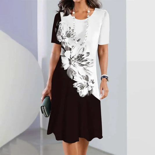 Chic Plus Size Summer Dress by Elizabeth Ainsley