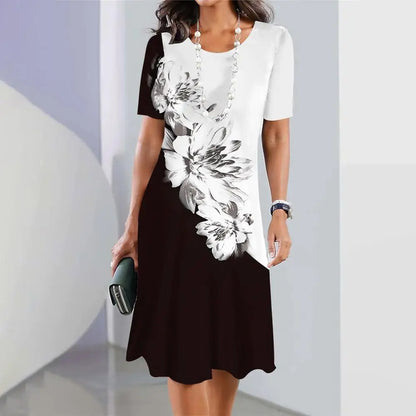 Chic Plus Size Summer Dress by Elizabeth Ainsley