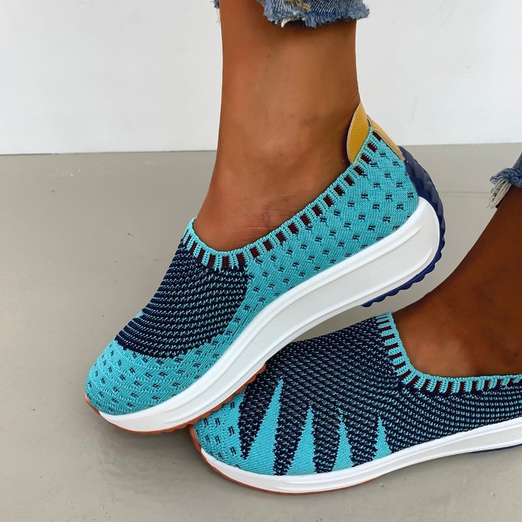Pinterest-Inspired Elizabeth Ainsley Wedge Sneakers
