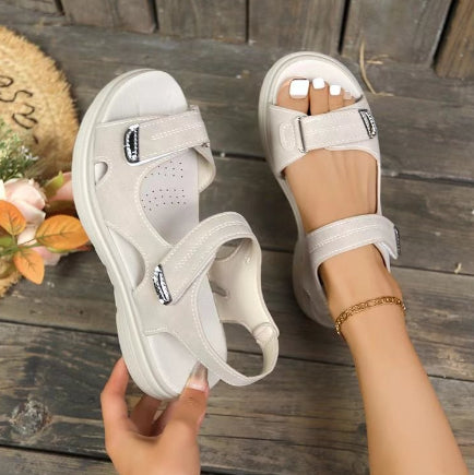 Vintage Comfort Wedge Sandals by Elizabeth Ainsley