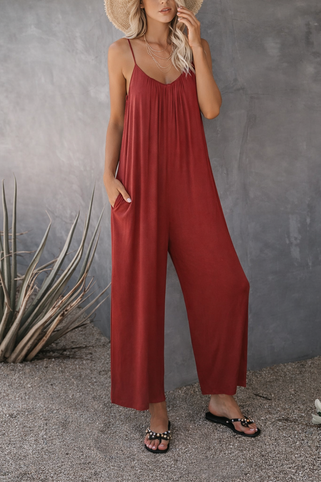 Relaxed Fit Elizabeth Ainsley Pinterest-Inspired Jumpsuit