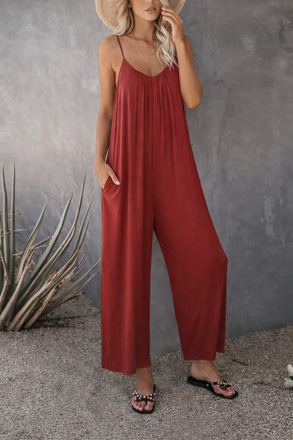 Relaxed Fit Elizabeth Ainsley Pinterest-Inspired Jumpsuit