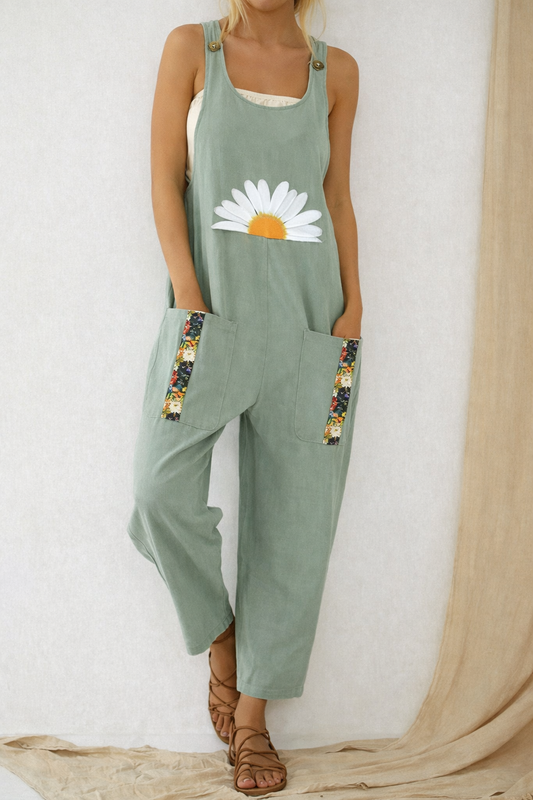 Vintage Daisy Elizabeth Ainsley Pinterest-Inspired Jumpsuit