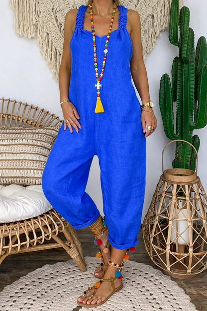 Vibrant Cotton Jumpsuit by Elizabeth Ainsley