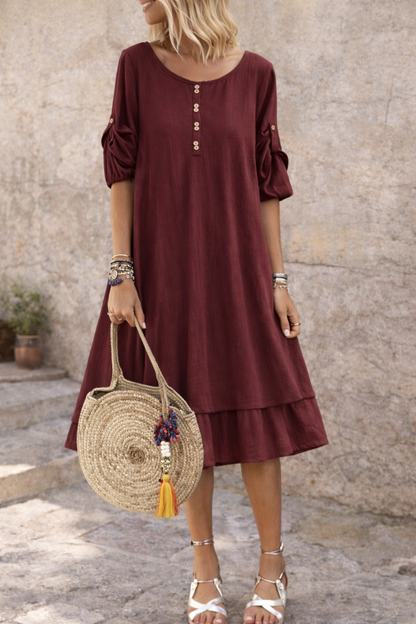 Retro Summer Swing Dress Elizabeth Ainsley Plus Size