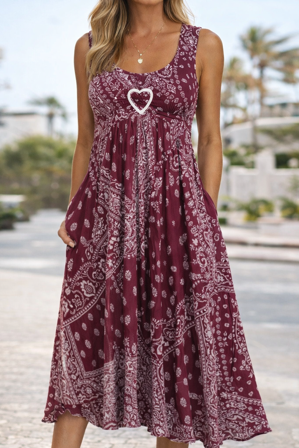 Pinterest-Inspired Elizabeth Ainsley Heart Summer Dress