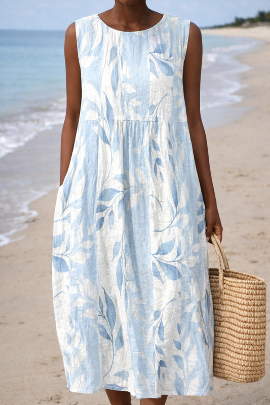 Pinterest-Inspired Elizabeth Ainsley Sleeveless Summer Dress