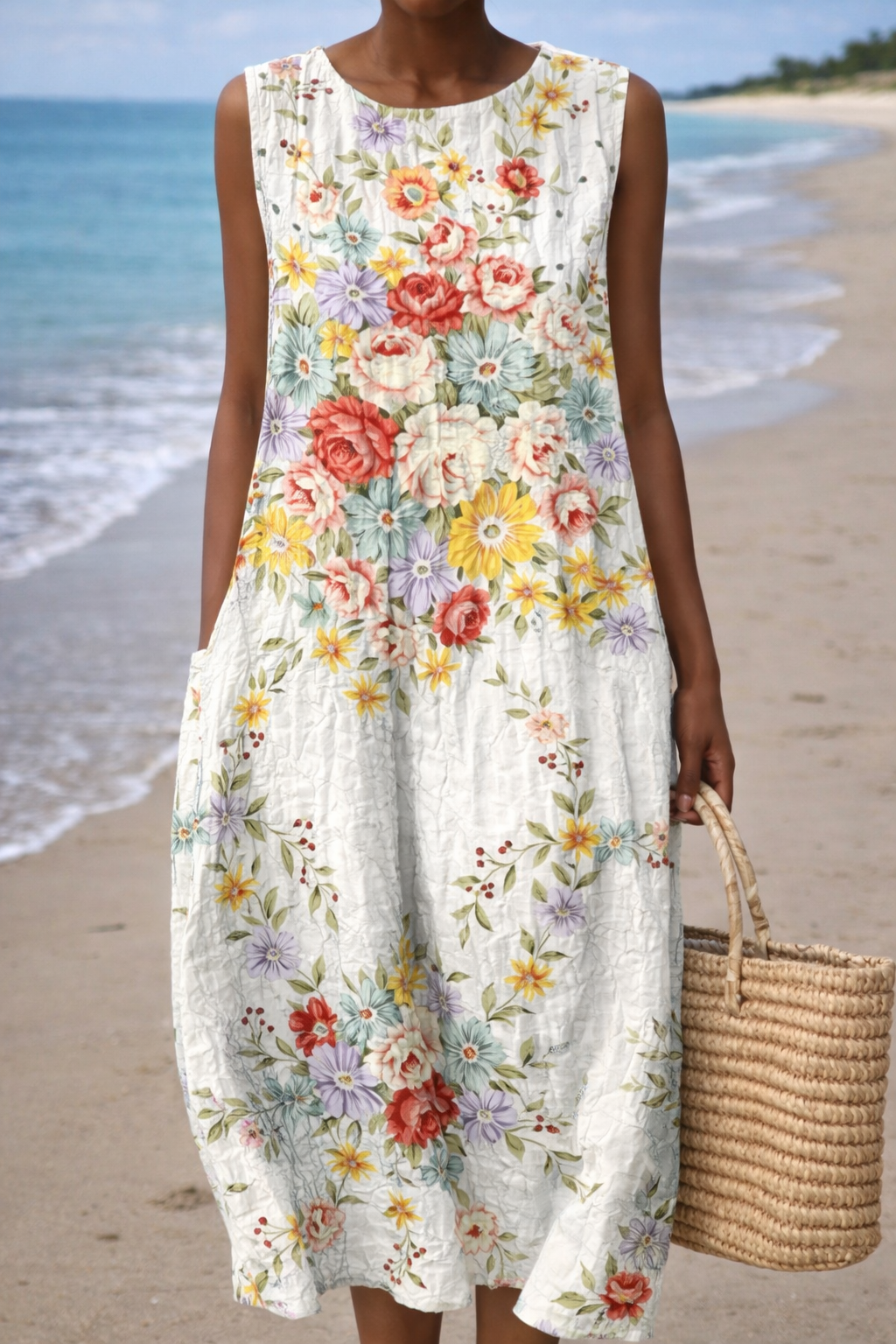 Pinterest-Inspired Elizabeth Ainsley Sleeveless Summer Dress