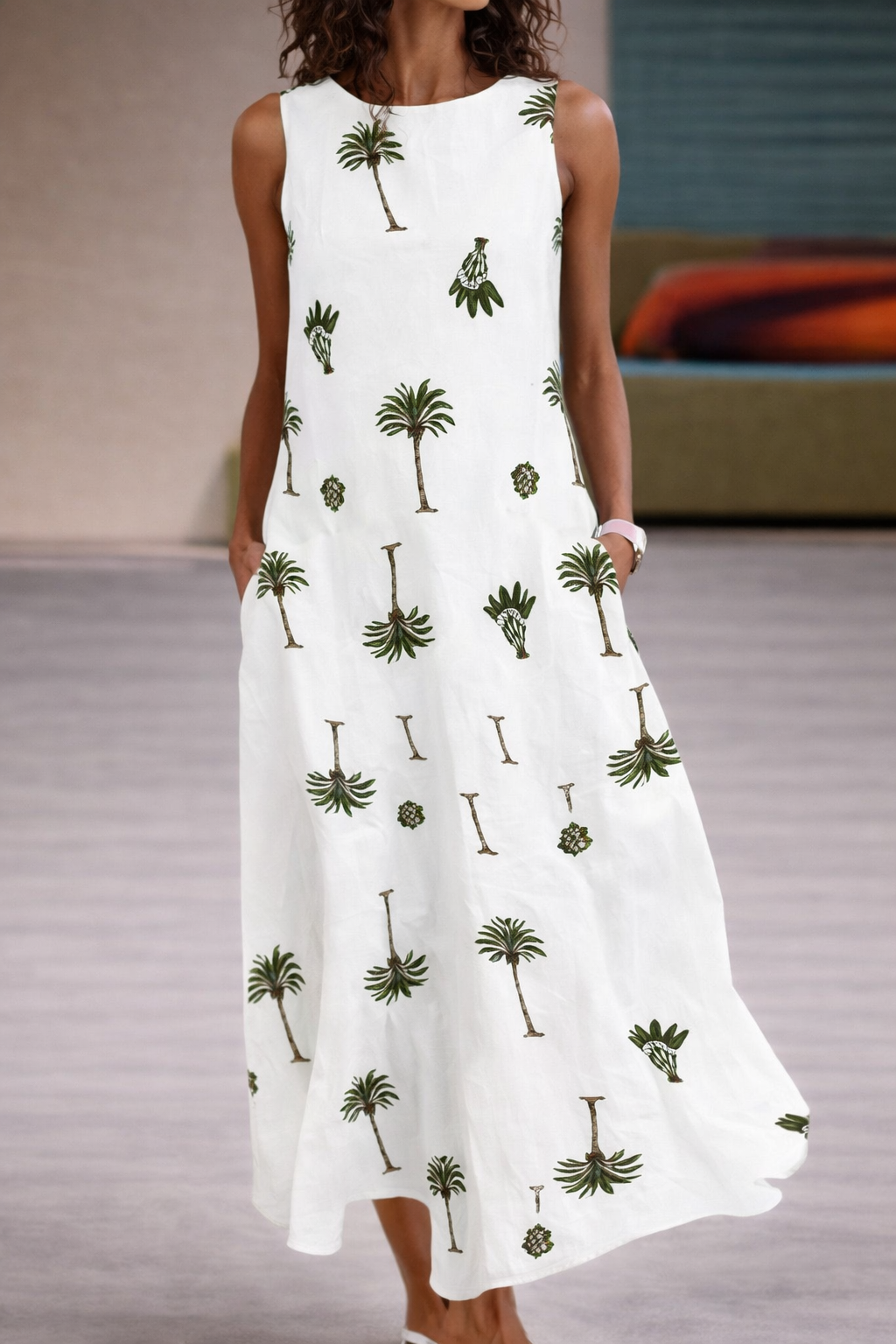 Floral Print Pocket Dress Elizabeth Ainsley Summer Style
