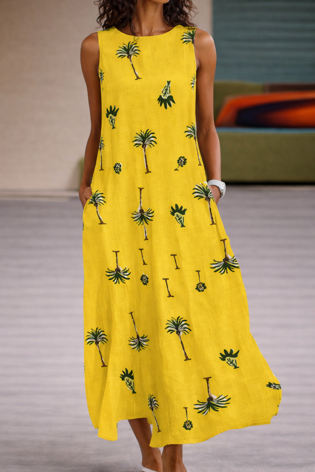 Floral Print Pocket Dress Elizabeth Ainsley Summer Style