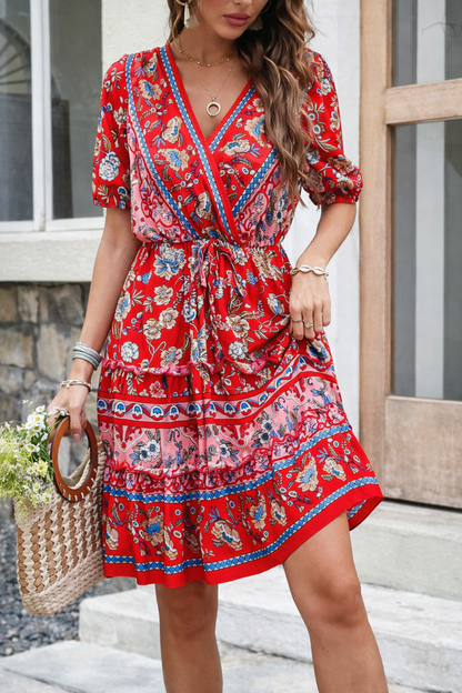 Floral Printed Elizabeth Ainsley Summer Dress