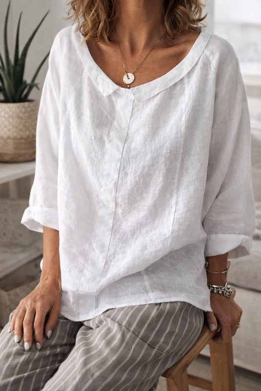 Airy Everyday Blouse by Elizabeth Ainsley