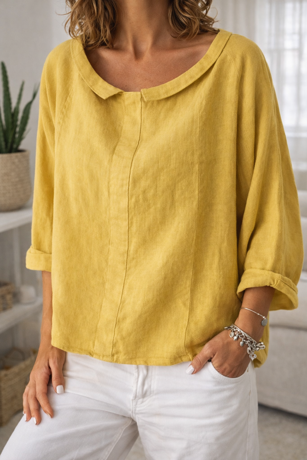Airy Everyday Blouse by Elizabeth Ainsley