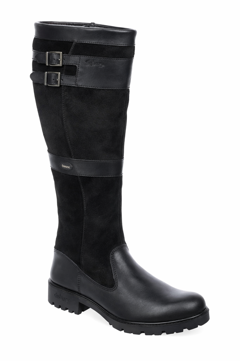 Elizabeth Ainsley Knee-High Boots - Square Heel Support