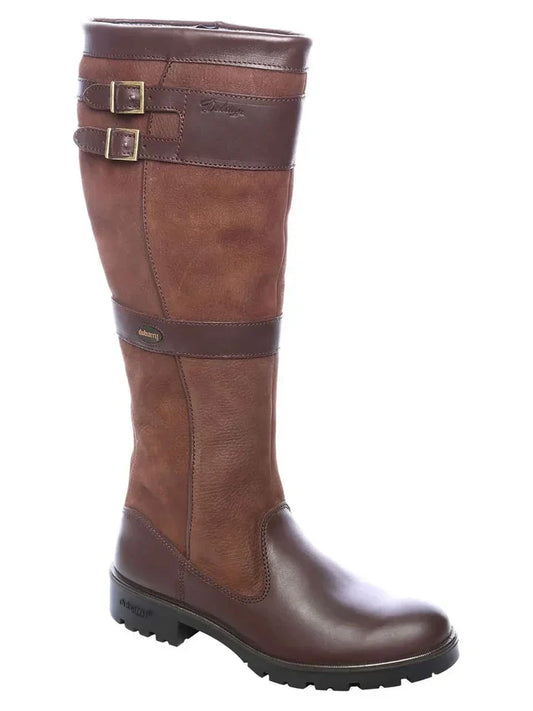 Elizabeth Ainsley Knee-High Boots - Square Heel Support