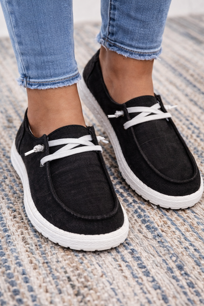 Plaid Canvas Elizabeth Ainsley Everyday Comfort Sneakers