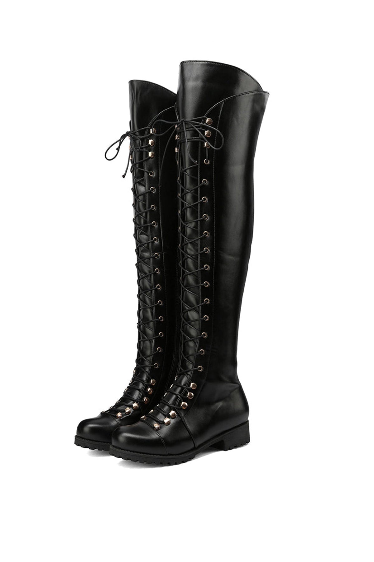 Kaitlyn | Women’s Orthopedic Over-the-Knee Lace-Up Boots