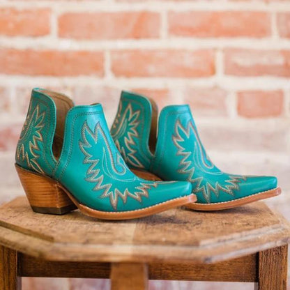 Fabia | Orthopedic Women’s Western Ankle Cowboy Boots