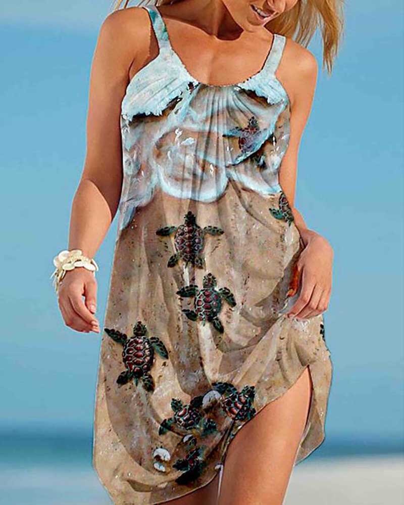 Vibrant Elizabeth Ainsley Summer Swing Sundress