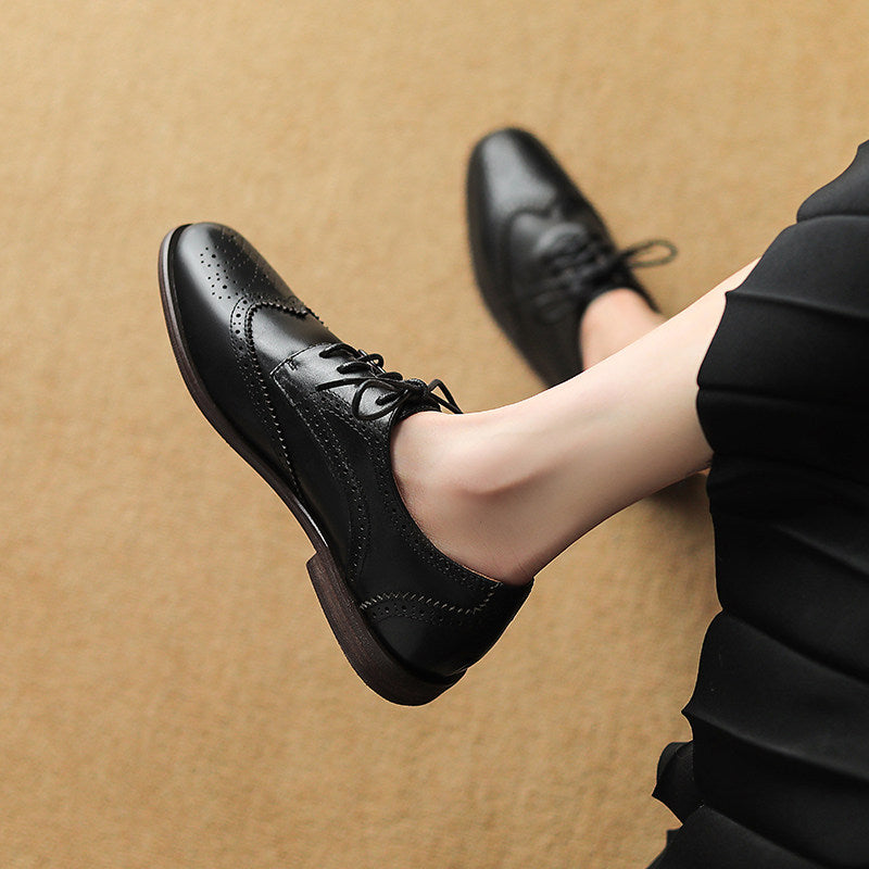 Classic British Lace-Up Shoes by Elizabeth Ainsley