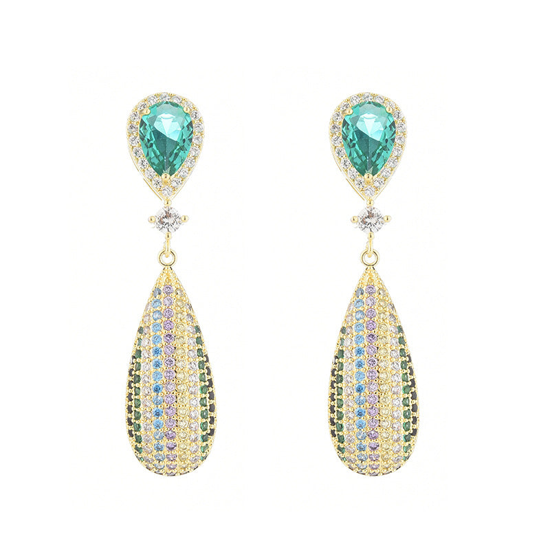 Vintage-Inspired Glamour Earrings