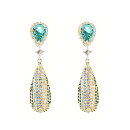 Vintage-Inspired Glamour Earrings