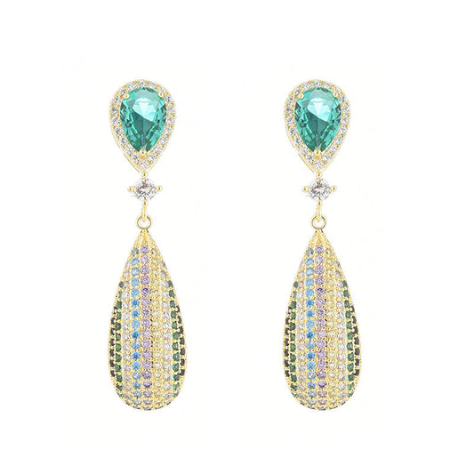 Vintage-Inspired Glamour Earrings