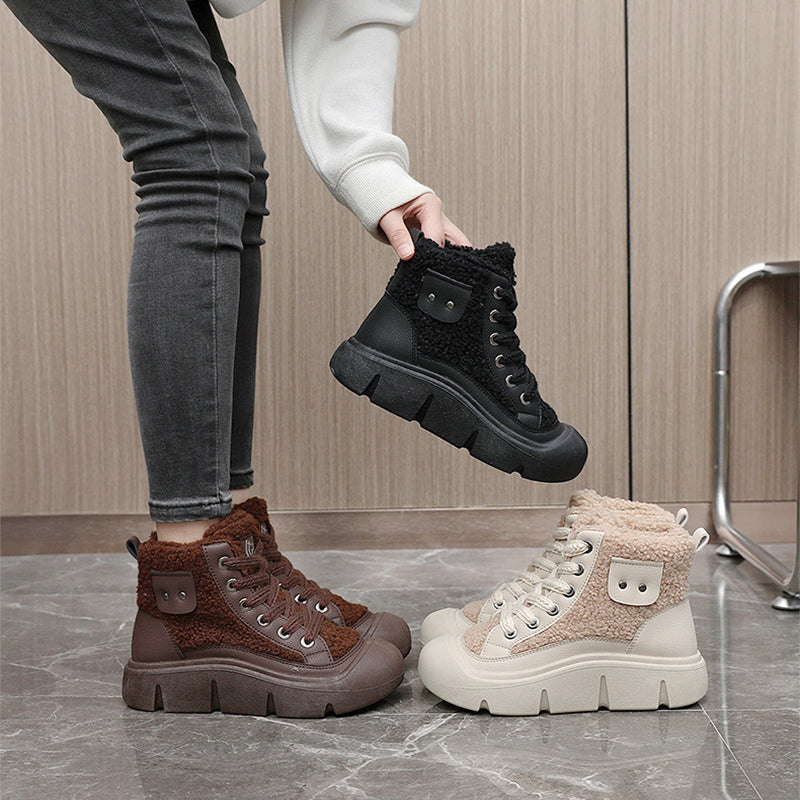 Maayan | CozyTrek Orthopedic Plush Winter Boots