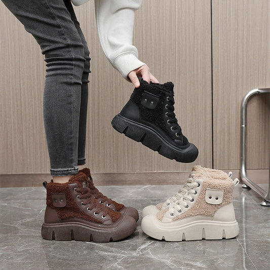 Maayan | CozyTrek Orthopedic Plush Winter Boots