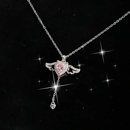 Heart Lariat Necklace