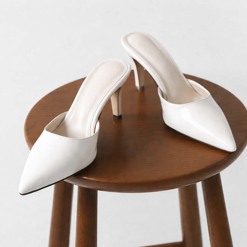 Chic Pointed Toe Elizabeth Ainsley Stiletto Heels