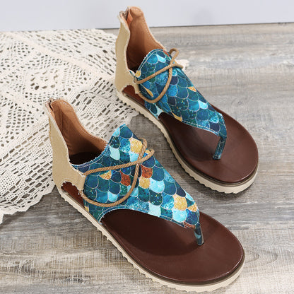Colorful Comfort Elizabeth Ainsley Plus Size Sandals