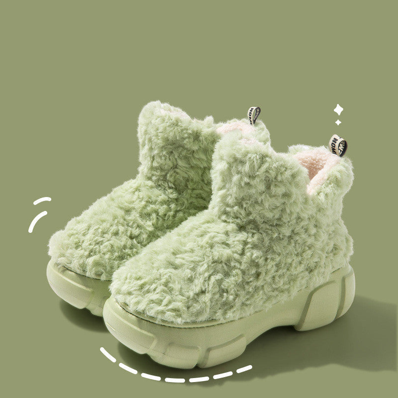 Mildred | Plush Teddy Orthopedic Winter Ankle Boots