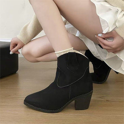 Elizabeth Ainsley Retro Bootie - Sock-Like Cuff Support