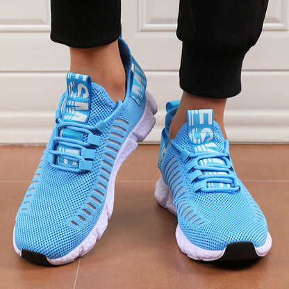 Breathable Mesh Elizabeth Ainsley Casual Running Sneakers