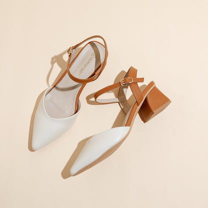 Chic Block Heel Pumps by Elizabeth Ainsley
