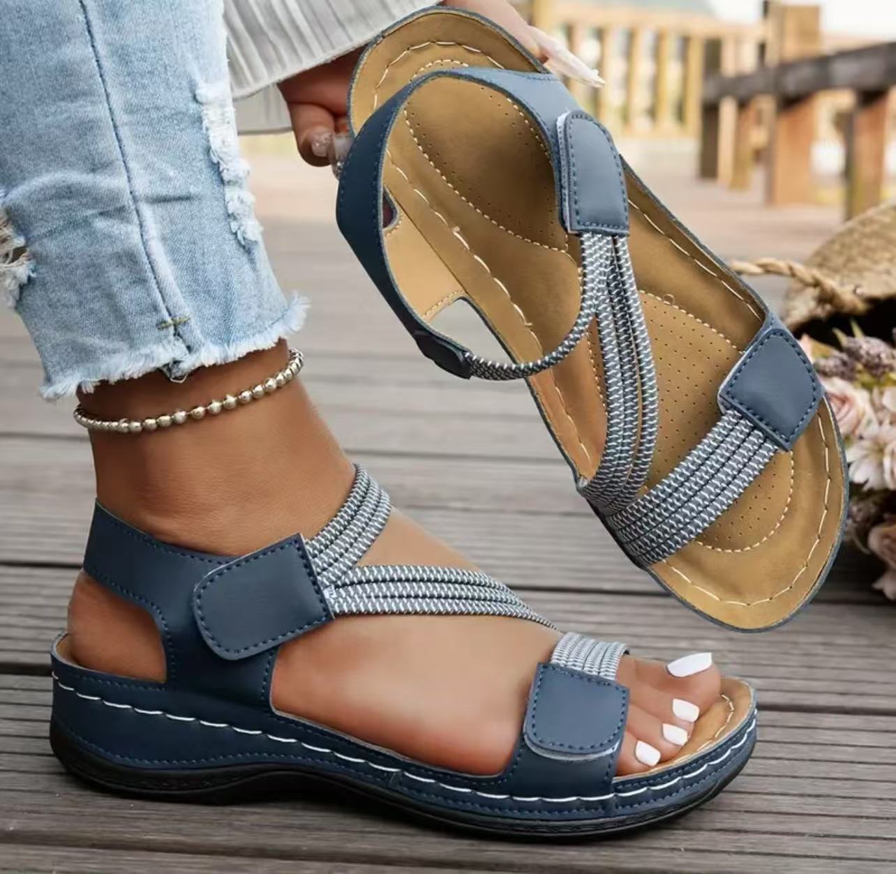Lightweight Everyday Sandals by Elizabeth Ainsley