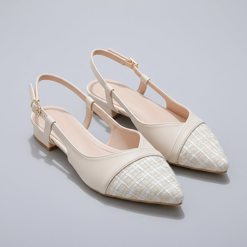 Chic Pointed Toe Heels Elizabeth Ainsley Sandals