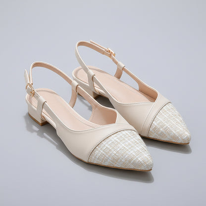 Chic Pointed Toe Heels Elizabeth Ainsley Sandals
