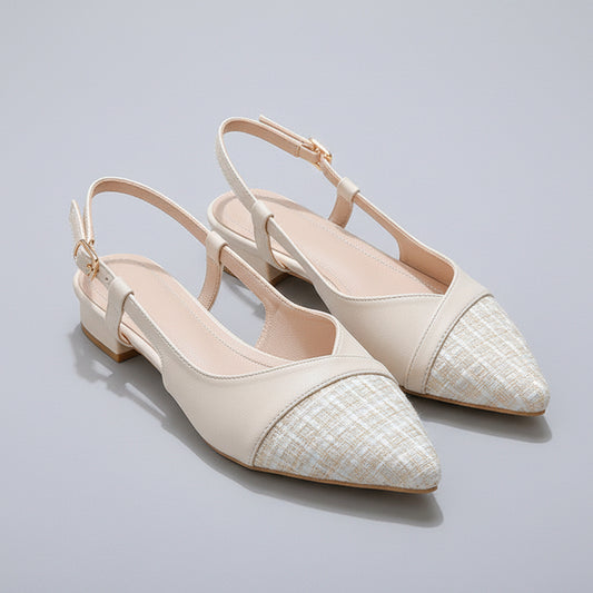 Chic Pointed Toe Heels Elizabeth Ainsley Sandals