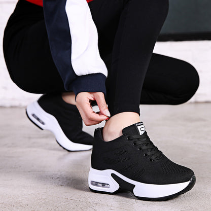 Breathable Mesh Platform Sneakers Elizabeth Ainsley