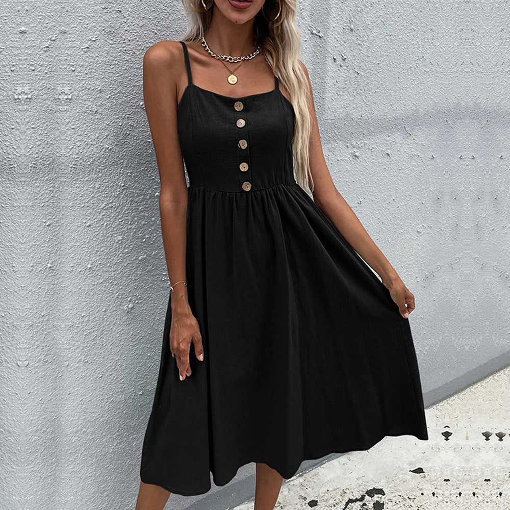 Chic Midi Sundress Elizabeth Ainsley Summer Collection