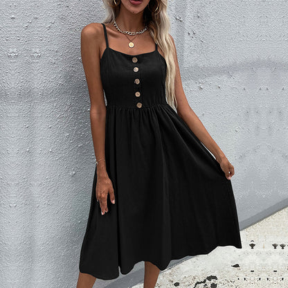 Chic Midi Sundress Elizabeth Ainsley Summer Collection