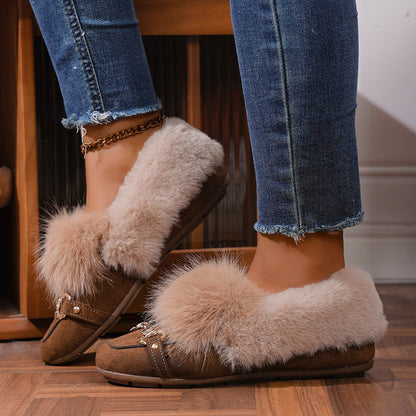 Velvet Plush Loafers by Elizabeth Ainsley