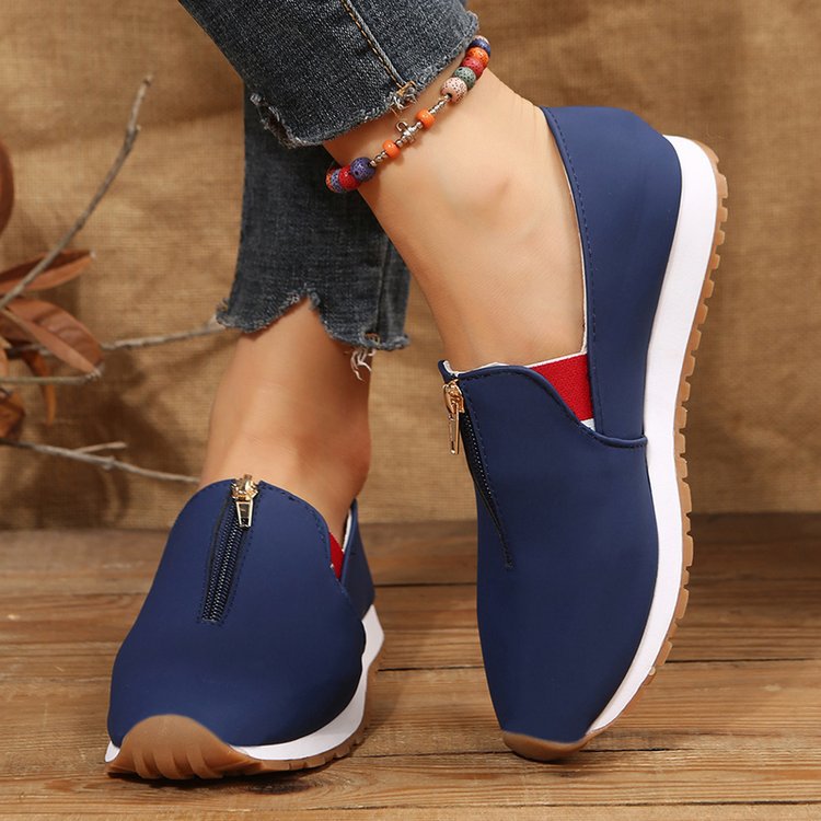 Comfort Zip Loafers by Elizabeth Ainsley