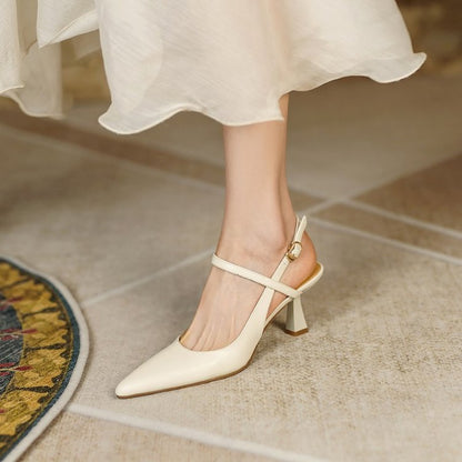 Chic Stiletto Pointed Heels by Elizabeth Ainsley