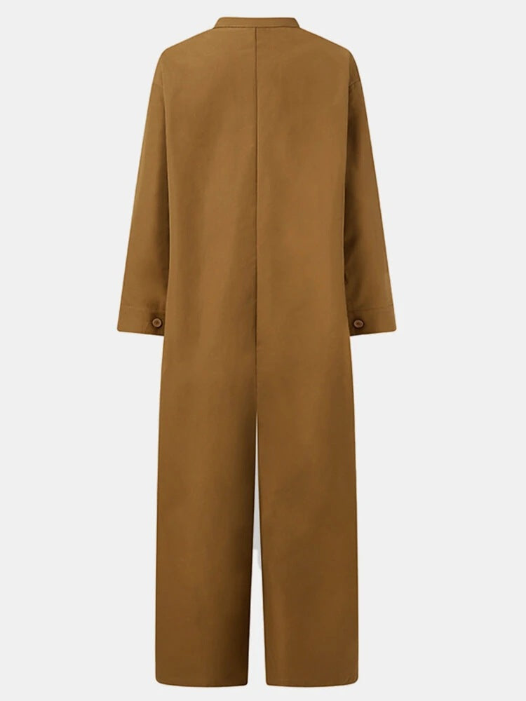 Relaxed Multi Pocket Jumpsuit by Elizabeth Ainsley