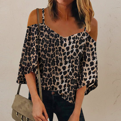 Chic Printed Chiffon Blouse Elizabeth Ainsley
